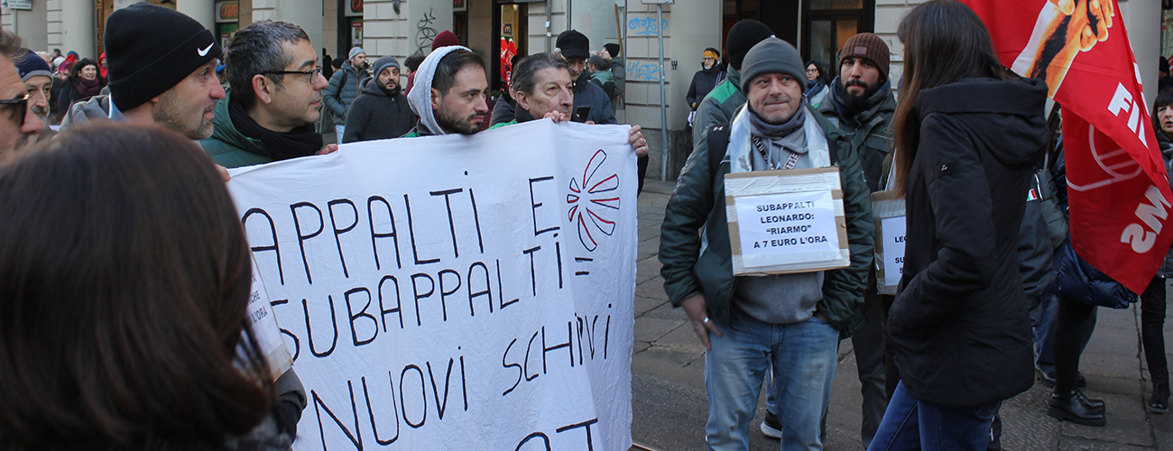 Al momento stai visualizzando Riarmo, profitti record e lavoro povero: la logistica invisibile negli stabilimenti Leonardo – di Michele Racanelli