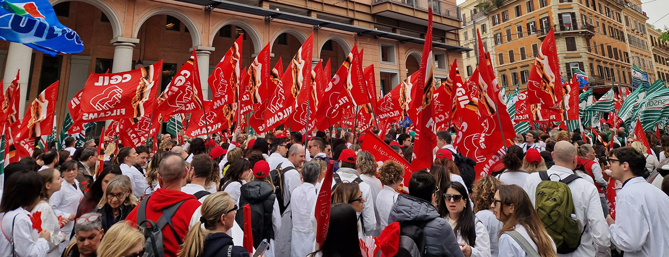 Al momento stai visualizzando La sinistra sindacale nel XXI secolo: pace, lavoro, diritti